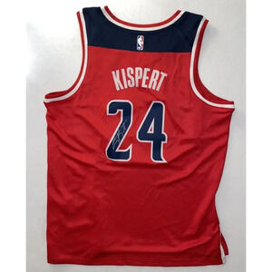 Corey Kispert Signed Washington Wizards NBA Jersey Nike‎ Swingman Authentic Auto